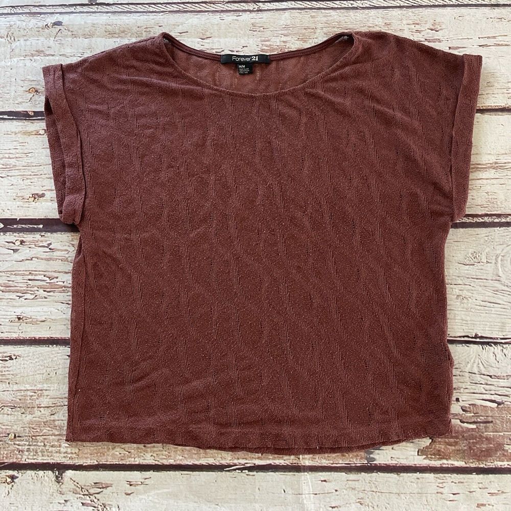 Vintage Forever 21 Going Out Top Size Med MADE IN USA Y2K Women's